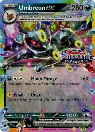 Umbreon ex 060/131 - Holofoil Miscellaneous Cards & Products - Promo