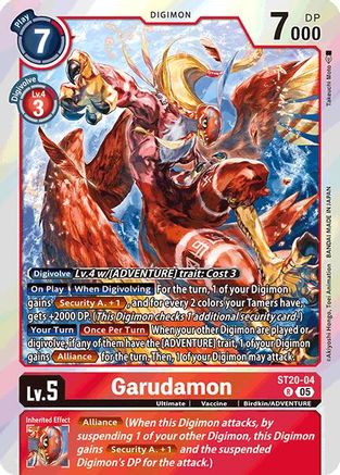 Garudamon (ST20-04) - Starter Deck 20: Protector of Light Foil