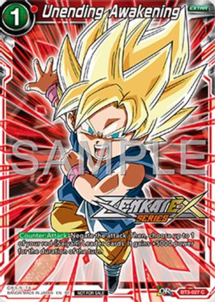Unending Awakening (Event Pack 16) (BT3-027) - Promotion Cards Foil