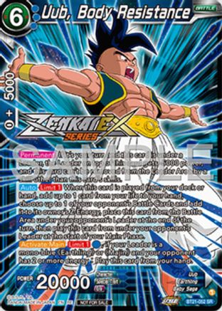 Uub, Body Resistance (Event Pack 16) (BT21-052) - Promotion Cards Foil