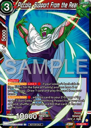 Piccolo, Support From the Rear (Zenkai Series Tournament Pack Vol.11) (P-666) - Tournament Promotion Cards