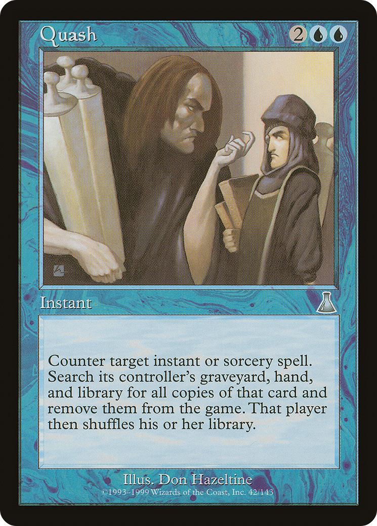 Quash (UDS-042) - Urza's Destiny Foil