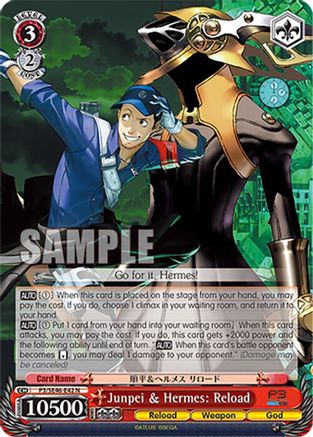 Junpei & Hermes: Reload (P3/SE46-E42N) - Persona 3 Reload Premium Booster