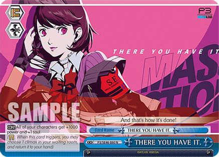 THERE YOU HAVE IT. (P3/SE46-E60N) - Persona 3 Reload Premium Booster