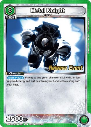 Metal Knight (UEPR/OPM-1-059) - UE06BT One Punch Man Release Event Cards