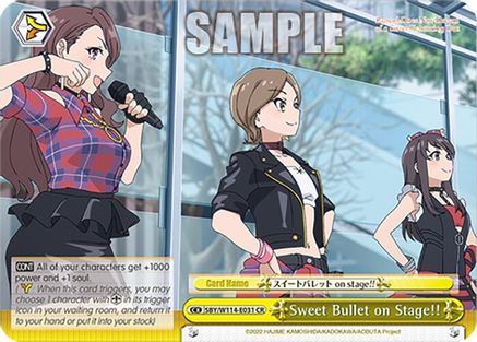 Sweet Bullet on Stage!! (SBY/W114-E031 CR) - Rascal Does Not Dream Series