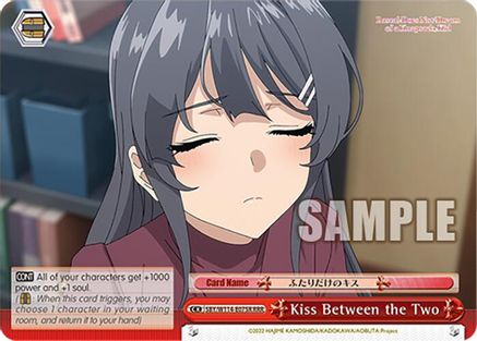 Kiss Between the Two (RRR) (SBY/W114-E075R RRR) - Rascal Does Not Dream Series