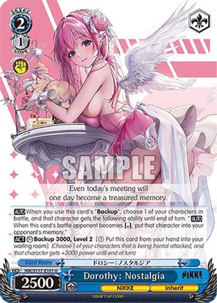 Dorothy: Nostalgia (NIK/S117-E101 U) - GODDESS OF VICTORY: NIKKE