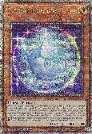 Astral Kuriboh (Quarter Century Secret Rare) (RA04-EN040) - Quarter Century Stampede 1st Edition