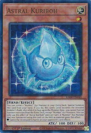 Astral Kuriboh (UR) (RA04-EN040) - Quarter Century Stampede 1st Edition