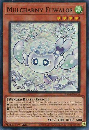 Mulcharmy Fuwalos (RA04-EN050) - Quarter Century Stampede 1st Edition