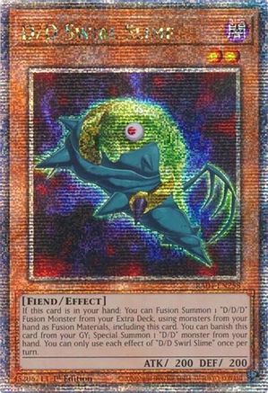 D/D Swirl Slime (Quarter Century Secret Rare) (RA04-EN258) - Quarter Century Stampede 1st Edition