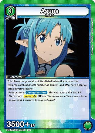 Asuna (070) (UE07BT/SAO-1-070) - UE07BT Sword Art Online