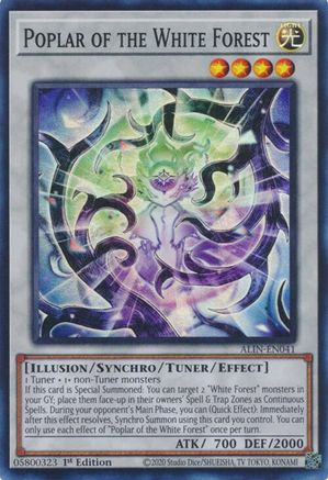 Poplar of the White Forest (ALIN-EN041) - Alliance Insight 1st Edition