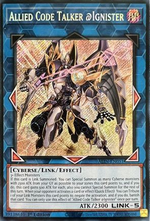 Allied Code Talker @Ignister (ALIN-EN051) - Alliance Insight 1st Edition