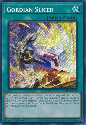 Gordian Slicer (ALIN-EN066) - Alliance Insight 1st Edition