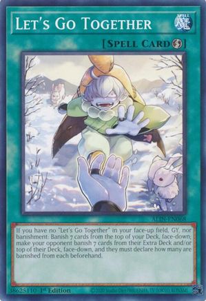 Let's Go Together (ALIN-EN068) - Alliance Insight 1st Edition