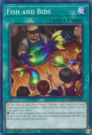 Fish and Bids (ALIN-EN086) - Alliance Insight 1st Edition