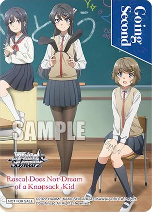 Going Second (Rascal Does Not Dream of a Knapsack Kid) (2) - Rascal Does Not Dream Series