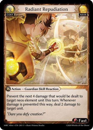 Radiant Repudiation (205) - Mercurial Heart Alter Edition