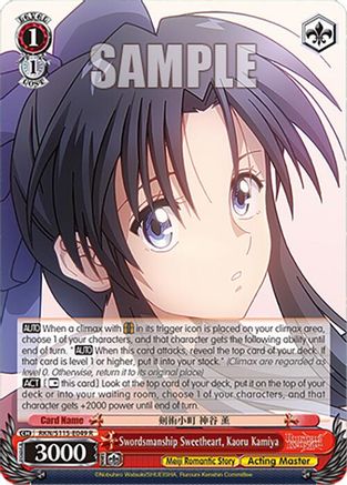 Swordsmanship Sweetheart, Kaoru Kamiya (RKN/S115-E049 R) - Rurouni Kenshin
