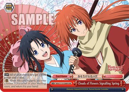 Clouds of Flowers Signalling Spring (RRR) (RKN/S115-E068R RRR) - Rurouni Kenshin