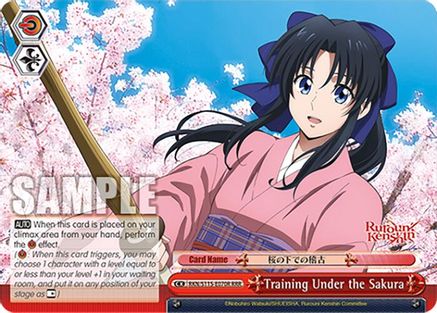 Training Under the Sakura (RRR) (RKN/S115-E070R RRR) - Rurouni Kenshin