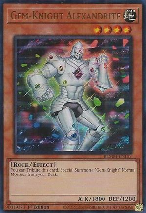 Gem-Knight Alexandrite (BLMM-EN107) - Battles of Legend: Monster Mayhem 1st Edition