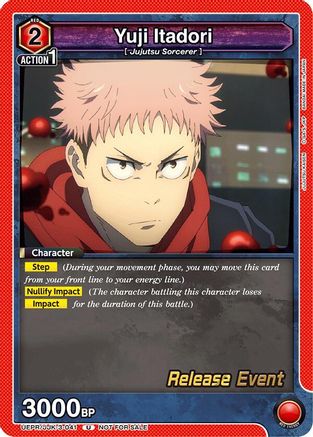 Yuji Itadori (041) (UEX02BT/JJK-3-041) - UEX02BT Jujutsu Kaisen Vol2 Release Event Cards