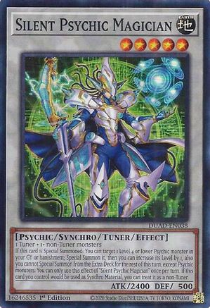 Silent Psychic Magician (DUAD-EN038) - Duelist's Advance 1st Edition