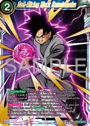 God-Slicing Black Kamehameha (Reprint) (BT10-057) - Expansion Deck Box Set 25 Premium Anniversary Box 2025 Foil