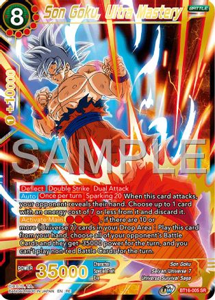 Son Goku, Ultra Mastery (Reprint) (BT16-005) - Expansion Deck Box Set 25 Premium Anniversary Box 2025 Foil