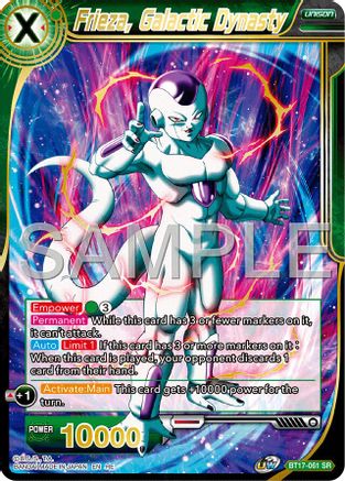 Frieza, Galactic Dynasty (Reprint) (BT17-061) - Expansion Deck Box Set 25 Premium Anniversary Box 2025 Foil