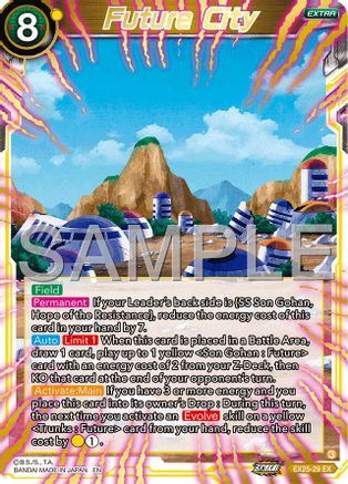 Future City (EX25-29) - Expansion Deck Box Set 25 Premium Anniversary Box 2025 Foil
