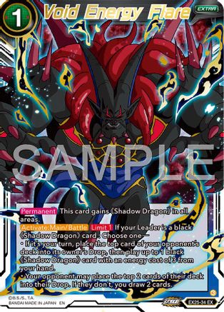 Void Energy Flare (EX25-34) - Expansion Deck Box Set 25 Premium Anniversary Box 2025 Foil