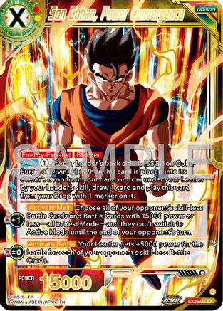 Son Gohan, Power Convergence (EX25-35) - Expansion Deck Box Set 25 Premium Anniversary Box 2025 Foil