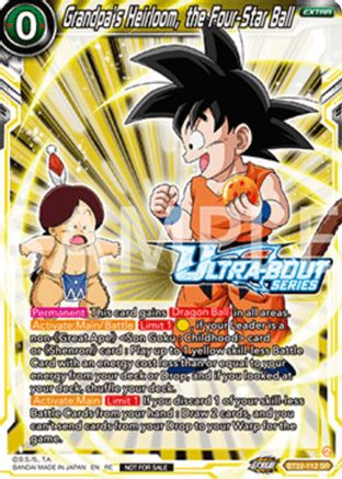 Grandpa's Heirloom, the Four-Star Ball (Event Pack 17) (BT22-112) - Promotion Cards