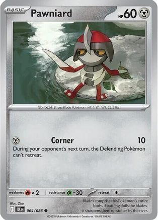 Pawniard 066/086 - Reverse Holofoil SV Black Bolt - Common