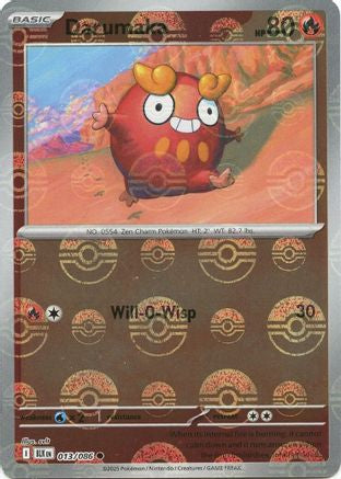 Darumaka 013/086 - Holofoil SV Black Bolt - Common