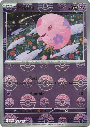 Munna 038/086 - Holofoil SV Black Bolt - Common