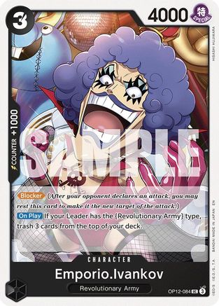Emporio.Ivankov (084) (OP12-084) - Legacy of the Master