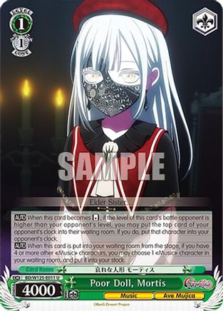 Poor Doll, Mortis (BD/W125-E011 U) - MyGO!!!!! x Ave Mujica