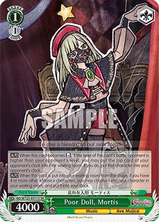 Poor Doll, Mortis (SR) (BD/W125-E011S SR) - MyGO!!!!! x Ave Mujica