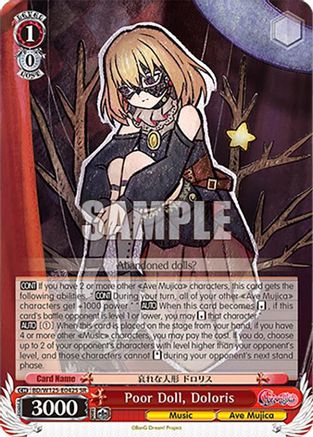 Poor Doll, Doloris (SR) (BD/W125-E042S SR) - MyGO!!!!! x Ave Mujica