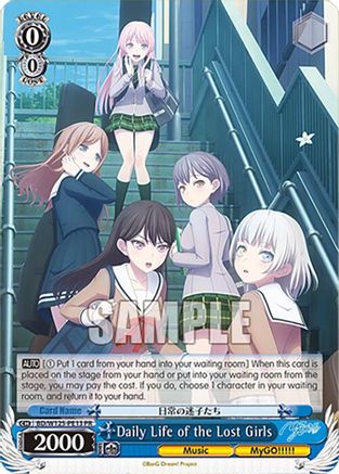 Daily Life of the Lost Girls (PR) (BD/W125-PE13) - MyGO!!!!! x Ave Mujica