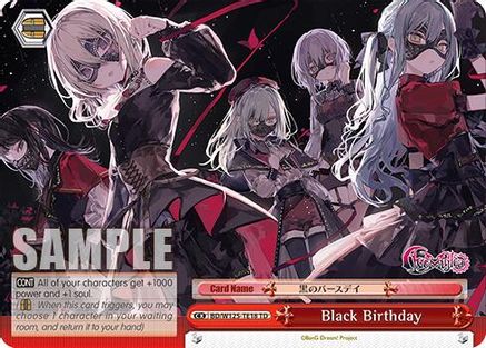 Black Birthday (BD/W125-TE18) - MyGO!!!!! x Ave Mujica