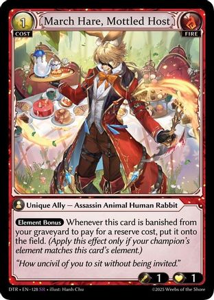 March Hare, Mottled Host (128) - Distorted Reflections