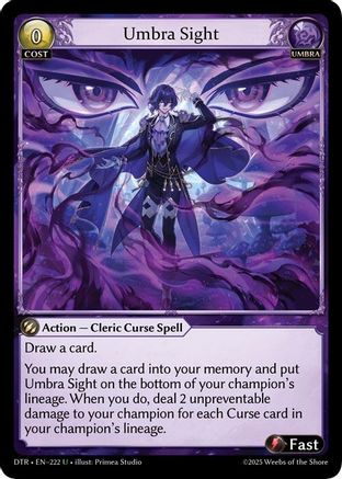 Umbra Sight (222) - Distorted Reflections Foil
