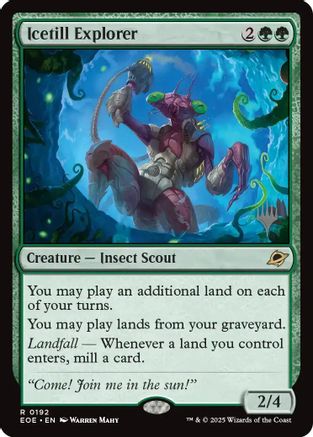 Icetill Explorer (PPEOE-192) - Promo Pack: Edge of Eternities Foil