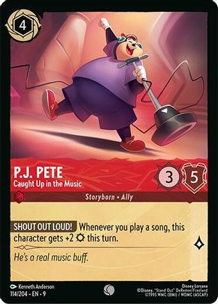 P.J. Pete - Caught Up in the Music (114/204) - Fabled